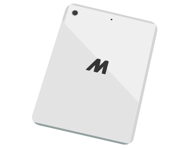 タブレットのイラスト