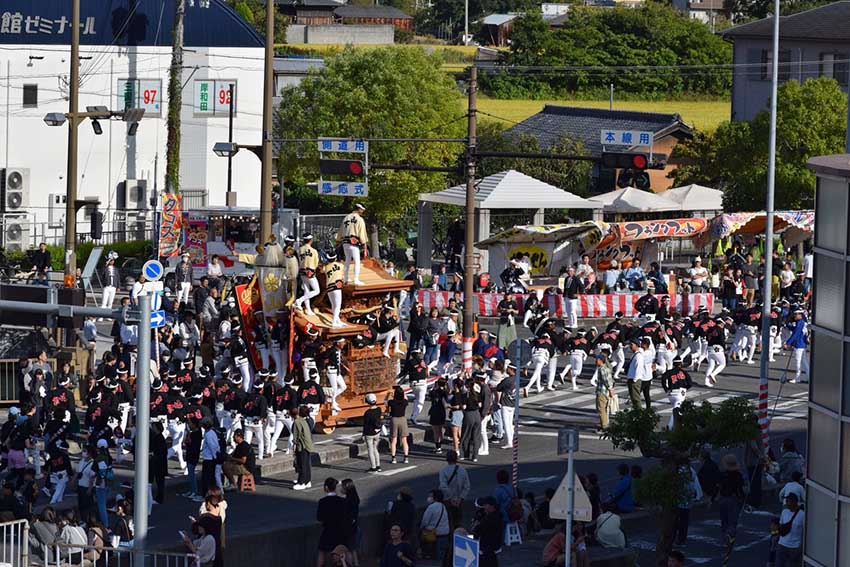 だんじり祭の写真