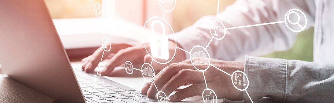 サイトを守っていることを表す写真