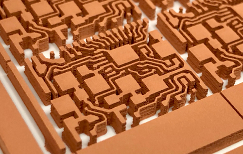 銅ペースト超厚膜積層印刷がされた製品の写真2